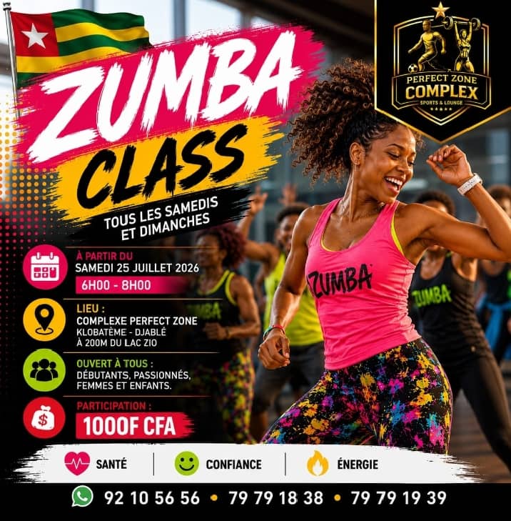 Zumba Class Perfect Zone - Tous les samedis et dimanches